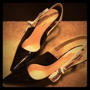 (not for sale) J'Adior slingback in black patent
